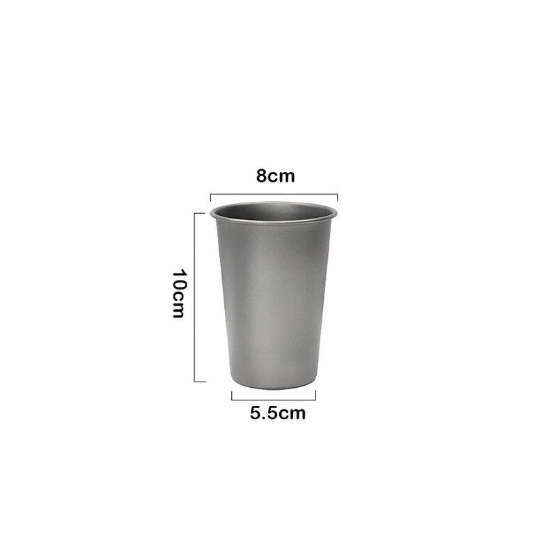 

Wutuo Portable Titanium Camping Mug with Straw