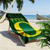 Oregon Ducks Print Beach Towel, Large Soft Quick Dry Towel for Beach Camping Swimming