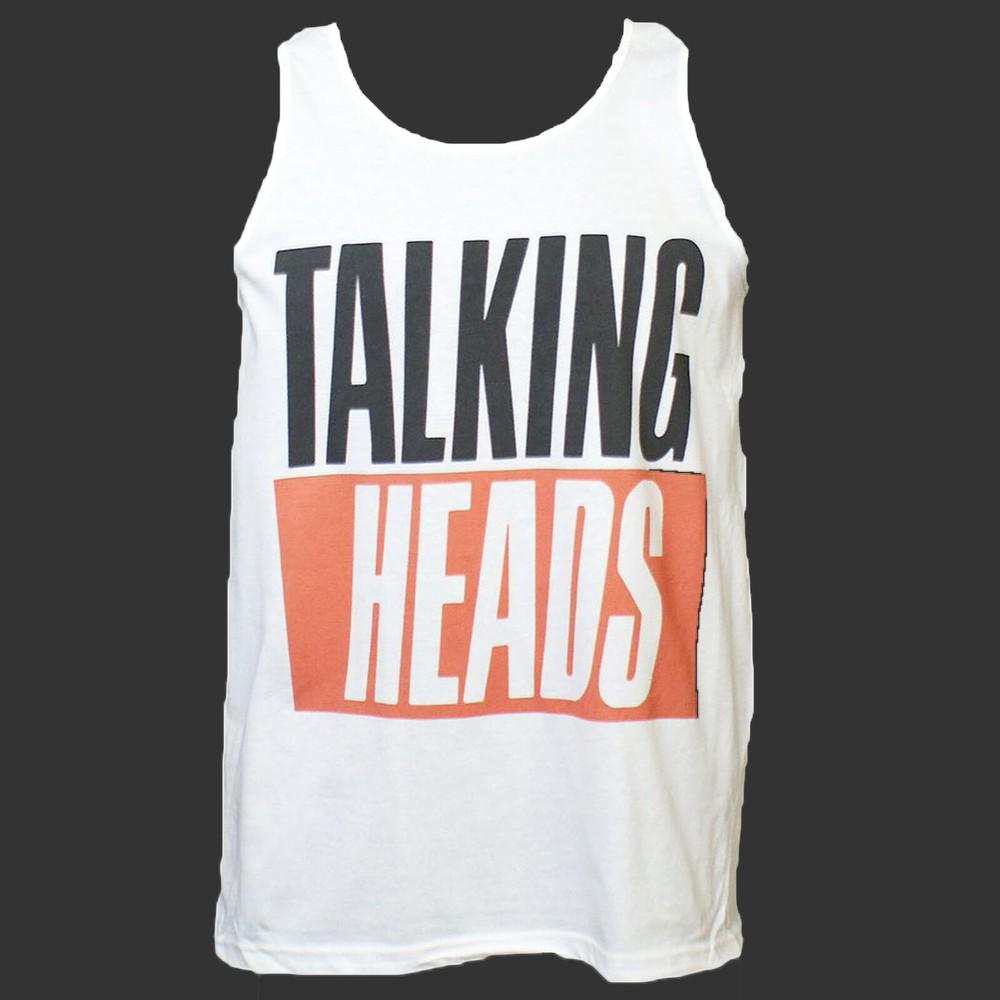 Talking Heads New Wave Art Punk Rock TSHIRT vest top unisex white S2XL Unisex T-Shirt XL