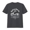 Gunsmith Suhl Schwalbe KR51 Roller Moped Vintage Retro Motorcycle Design T Shirt vintage Washed fashion Stylish Unisex