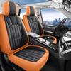 Husa Universala pentru Scaun Auto cu Cinci Locuri | Fixare Tridimensională pentru Talie Versiune Standard, Piele Ecologică Durabilă Rezistentă la Zgârieturi, Ușor de Instalat