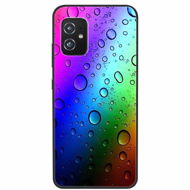 For Asus Zenfone 8 ZS590KS Cases 5.9 " Marble Soft TPU Silicone Phone Covers For Asus Zenfone8 ZS590KS Back Cases Fundas Coques