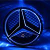C200 E200 Dla Mercedes Benz dla MERCEDES BENZ Podświetlane Logo Przednie Emblemat Oświetlenie Grillu Odznaka Grillu LED W166 W176 W204 W207 W212 W218