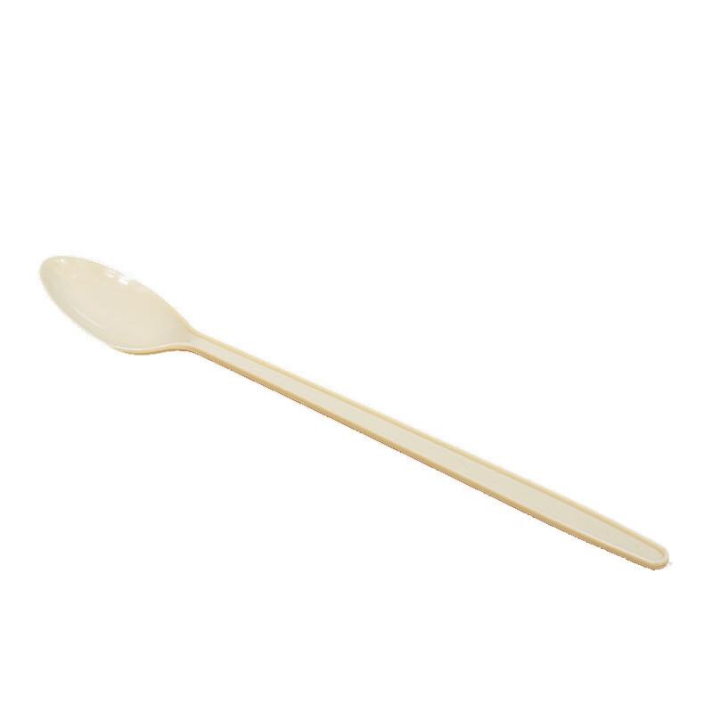 ZISIZ Long-Handled Plastic Spoons