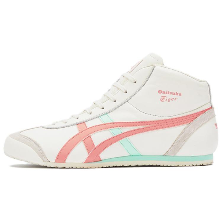 ONITSUKA TIGER Mexico Mid Runner Blanco Rosa Aqua 1183B812-101