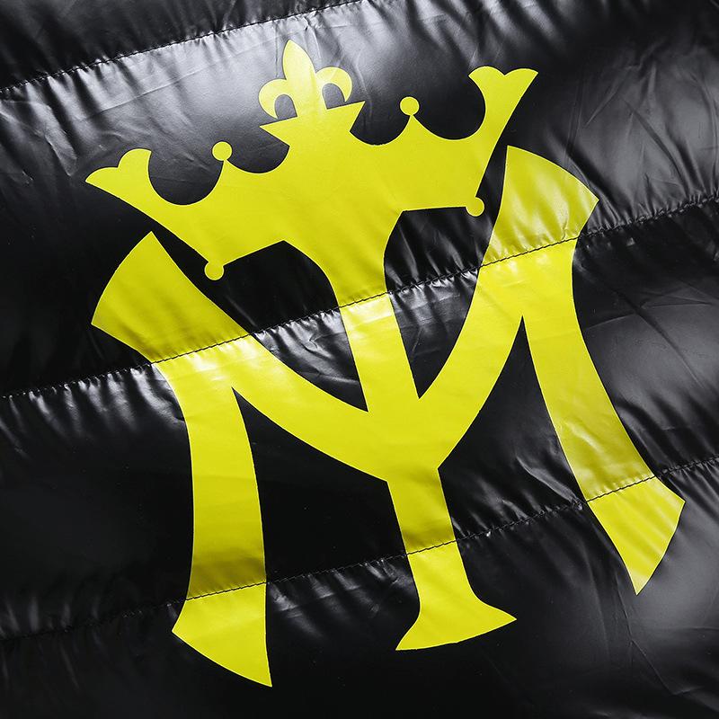 Vinter varme bomullspolstrede klær menns stående kragejakke glanset dun bomullspolstrede klær