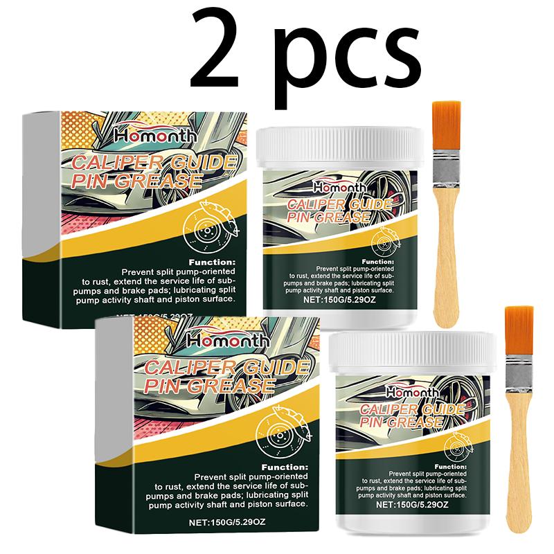 Homonth Automotive Brake Caliper Grease Silicone-based Lubricant Caliper Anti-Seize Maintenance Grease