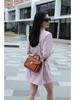 Women's Genuine Leather Cowhide Handbag - Simple, Solid Color, Handmade Messenger Bag