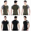 Men's Sports Quick-drying T-shirt Stretch PRO Tights Running Training Short-sleeved Fitness Wear