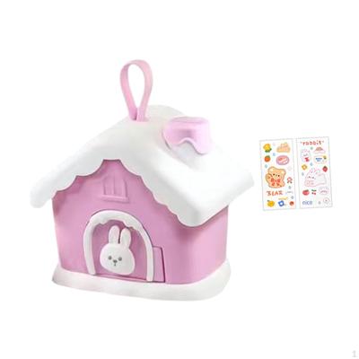 Cartoon House Money Bank for Children, Savings Jar Gift