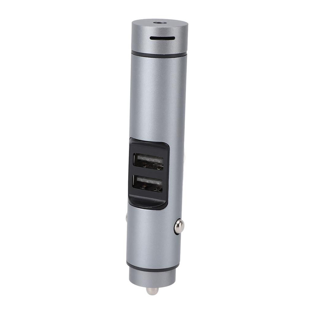 Car Charger Diffuser with Aromatherapy Tablets Quiet Running Long Lasting Fragrance Aluminium Alloy