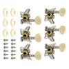 Pack of 6 Guitar Machine Heads Suitable for Enhancing Sound Quality and Resonance on Acoustic and Electric Guitars