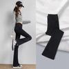 Damen Stretch High Waist Schlaghose Frühlings- und Herbstjeans