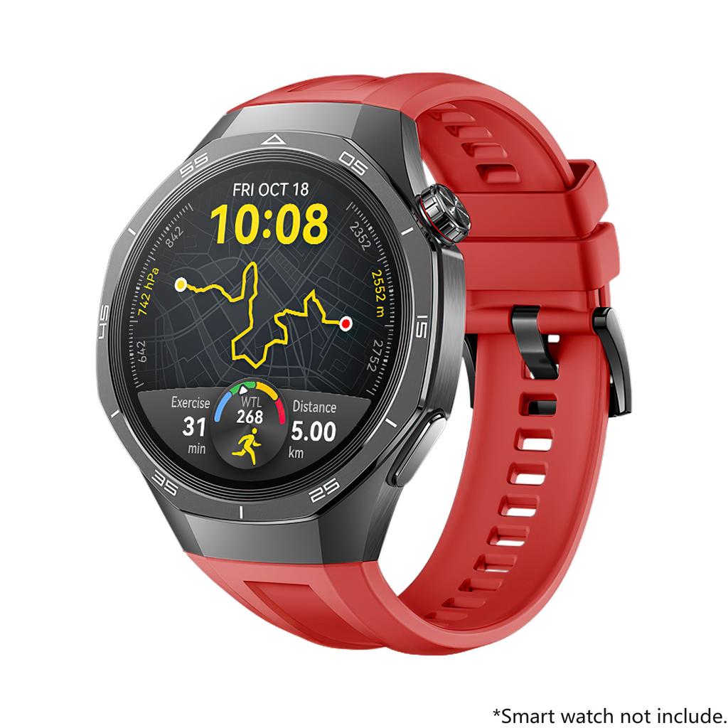 Silicone Strap For Huawei Watch GT 6 Pro 46mm Sports WristBand For Huawei GT6 GT6Pro GT5 GT5Pro GT4 GT3 Bracelet 22mm Watchband