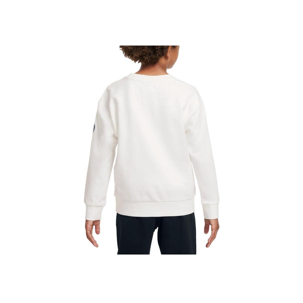 Nike Sweatshirt American Vintage Comfortable Skin-Friendly Simple Round Neck Long Sleeve Kids Tops Sail HV5268-133