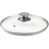 Marmite avec couvercle - MENASTYL - 4615455 - En acier inoxydable - 9 litres - Tous feux dont induction