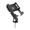 Soporte para Teléfono de Manillar de Bicicleta Aleación de Aluminio Giratorio Universal para Bicicleta Ciclismo Soporte para Teléfono para Teléfonos Móviles de 55 a 100 mm