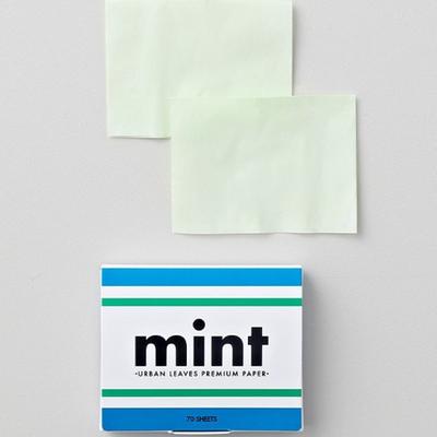 [Hojas Urbanas] Papel Secante Tipo Pañuelo con Aceite de Menta 70 Hojas