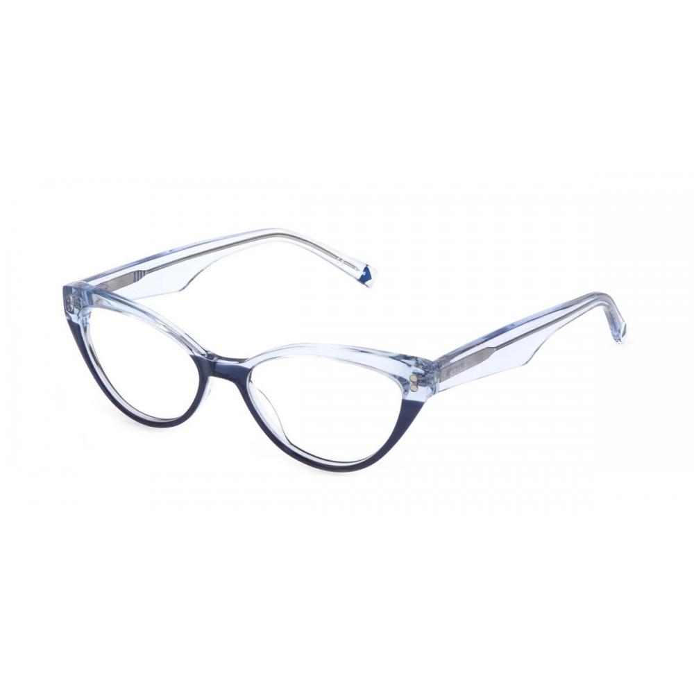 

Sting Vsj704v 0j62 Women Eyeglasses Transparent Blue/50
