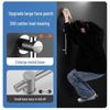 Adjustable Stainless Steel No-Drill Shower Arm and Head Holder