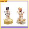 My Teen Romantic Comedy SNAFU Anime PVC Figure Yukino Yukinoshita Yui Yuigahama Cat Ear Dog Ear Swimsuit Kneeling Pose Statue
