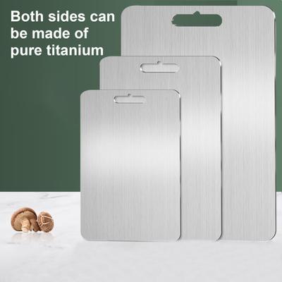 Titanium Cutting Board for Kitchen Meat Vegetable Cutting Board Double Sided Cutting Mat Titanium Kitchen Accessory
