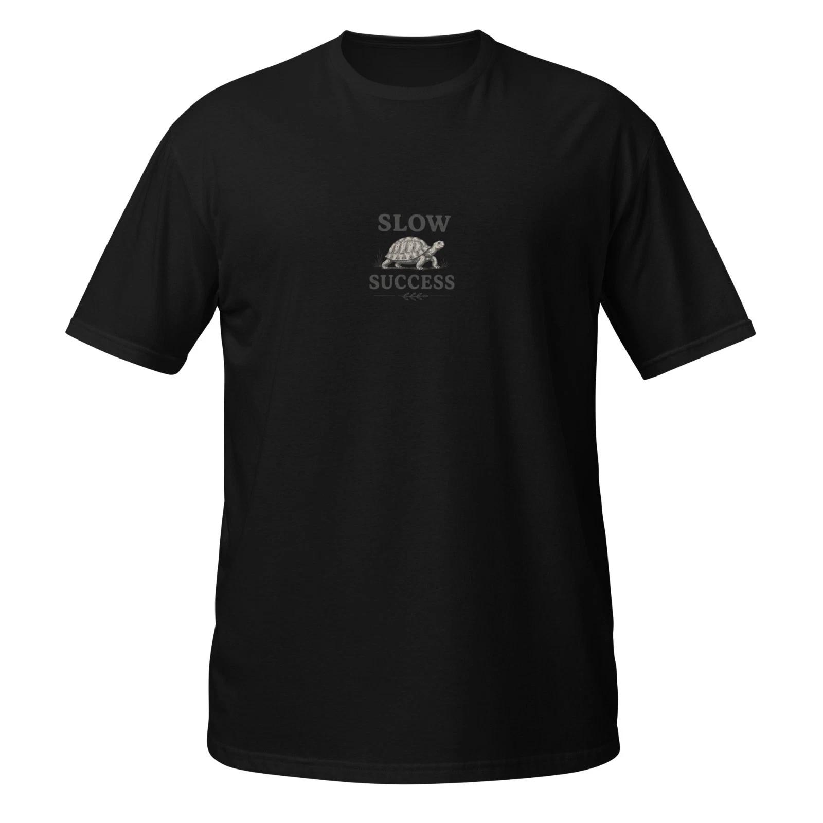 Slow Success T-Shirt Motivational Graphic Tee Growth Mindset Shirt 1 XL