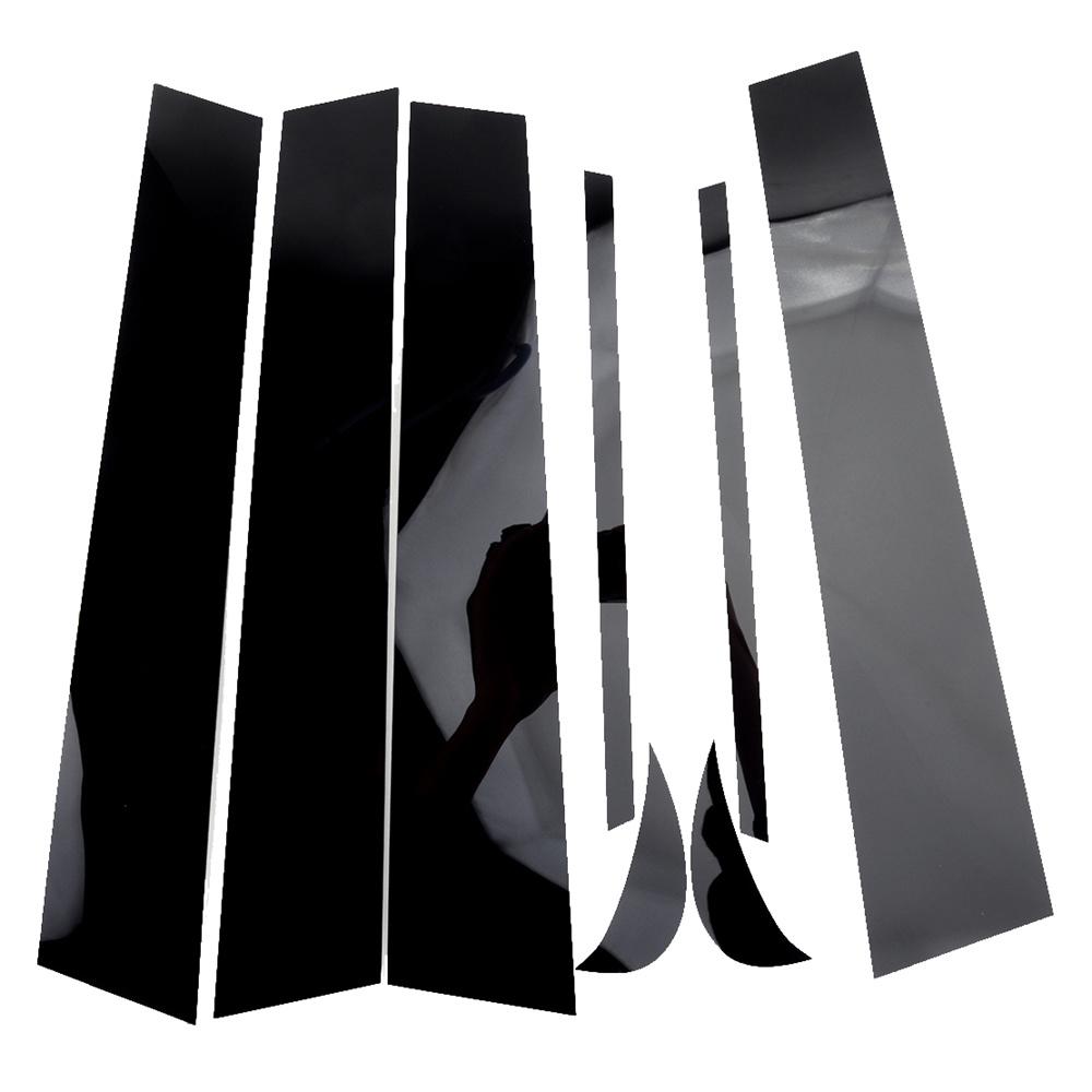8 Buc. Negru Lucios Acoperire Garnitură Stâlp Geam Ușă Pentru Toyota Camry 2018-2021