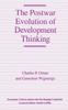 The The Postwar Evolution of Development Thinking Book