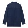 SIEG 6-Pocket Oversized Shacket Navy (Pibaa5012)