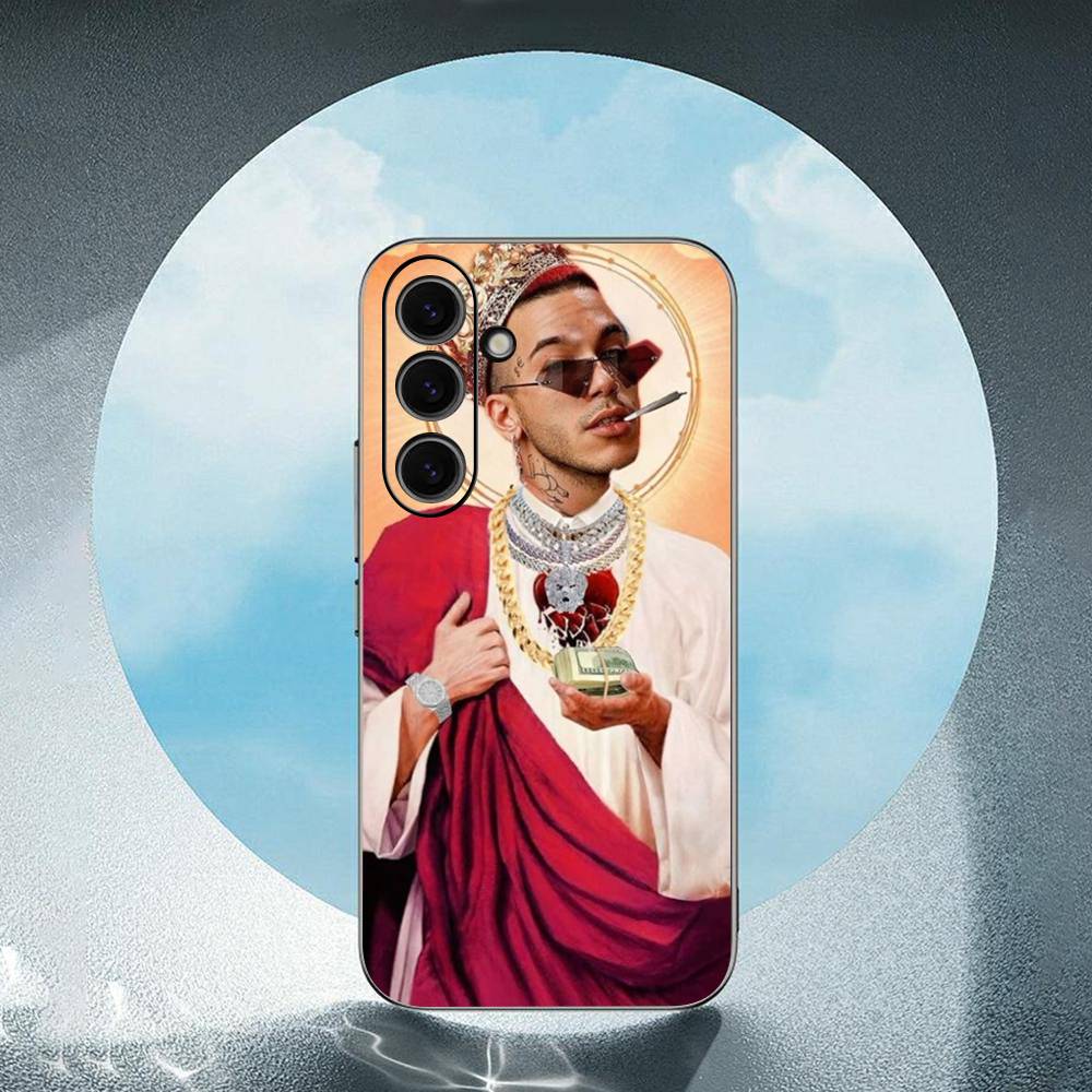 

Sfera Ebbasta For Samsung Galaxy S25 S24 S23 Ultra S22 S21 Plus S20 Black Soft Silicone Protective Case SamsungS22 ULTRA 5G