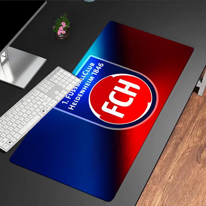 Heidenheim Crest Mouse Pad, Rubber Base, Mouse Pad for Gamers and Office Use, Gaming Desk , Easy To Clean Mat Christmas Fan Gifts