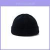 Knitted Hat For Women Men With Solid Color For Autumn Winter Fashion Style