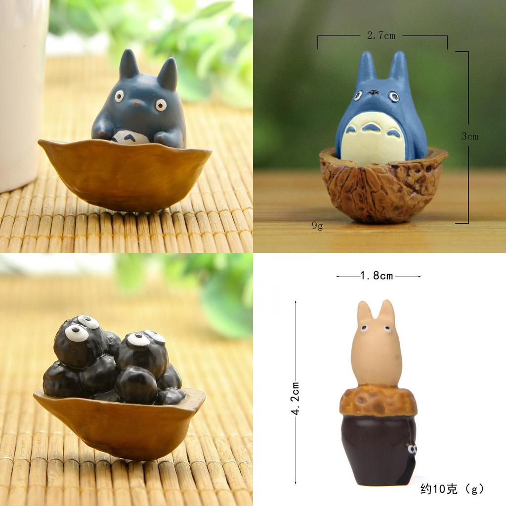 Cartoon Mein Nachbar Totoro Harz Miniatur Garten Deko Für Zuhause Und Büro