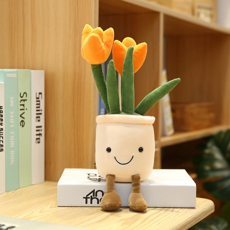 Cute And Playful Tulip Succulent Plush For All Ages Great For Gifts And Nap Time