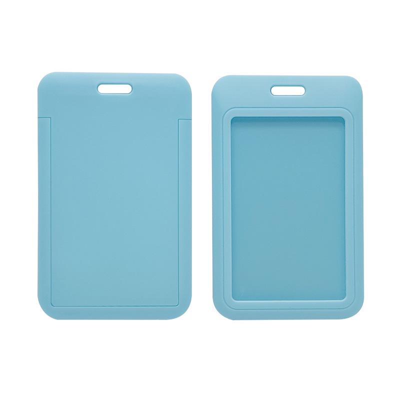 Cartoon-Colored ABS Plastic Slide-In Badge Holder for ID Cards