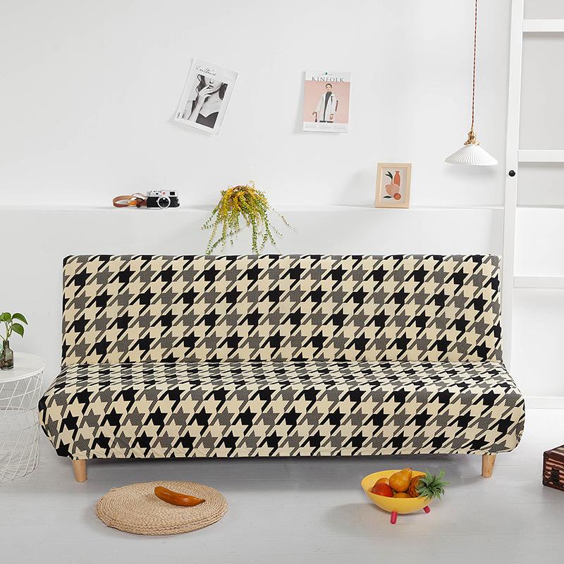 All-Inclusive Sofa Matrasovertrek Zonder Armleuning Elastisch Opvouwbaar Slaapbankovertrek Matrasovertrek Hoes Hoeslaken Slaapbank Sprei