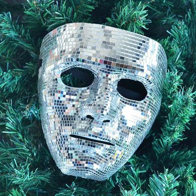 Bar Street Dance Disco Glitter Mask Cosplay Mirror Shiny Music Masks Halloween Masquerade Party Costumes Props