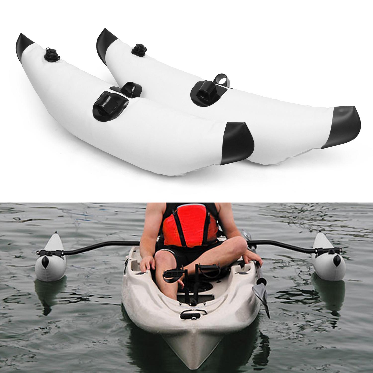 2pcs Kayak PVC Inflatable Outrigger Kayak Boat Fishing Standing Stabilizer