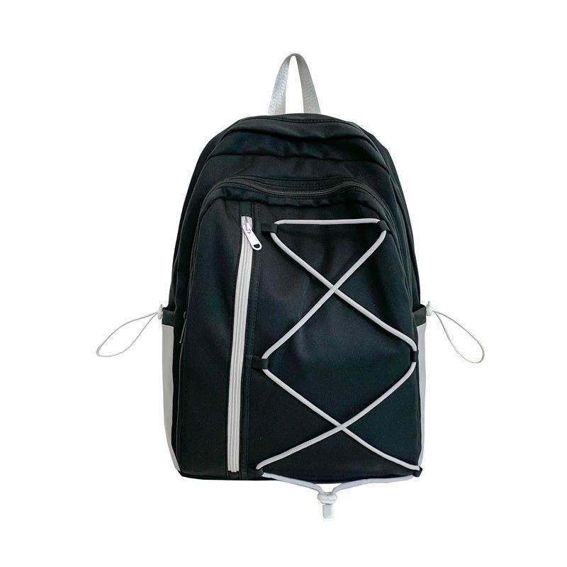 

Personalized Color Block Drawstring Backpack, Large Capacity Sports & Travel Bookbag for High School and College Students 25，36，13