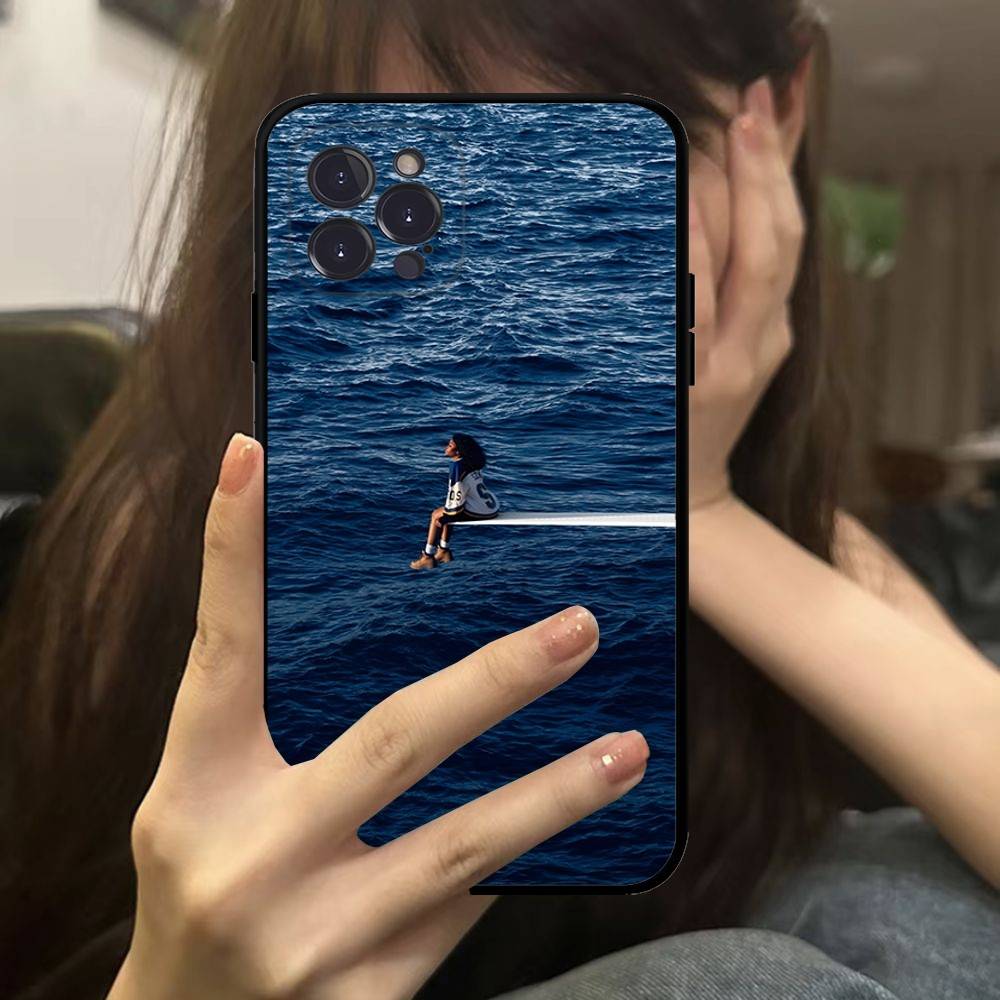 Singer SZA SOS Phone Case For IPhone 16 15 14 13 12 11 17 Pro Max Plus Back Cover Cases