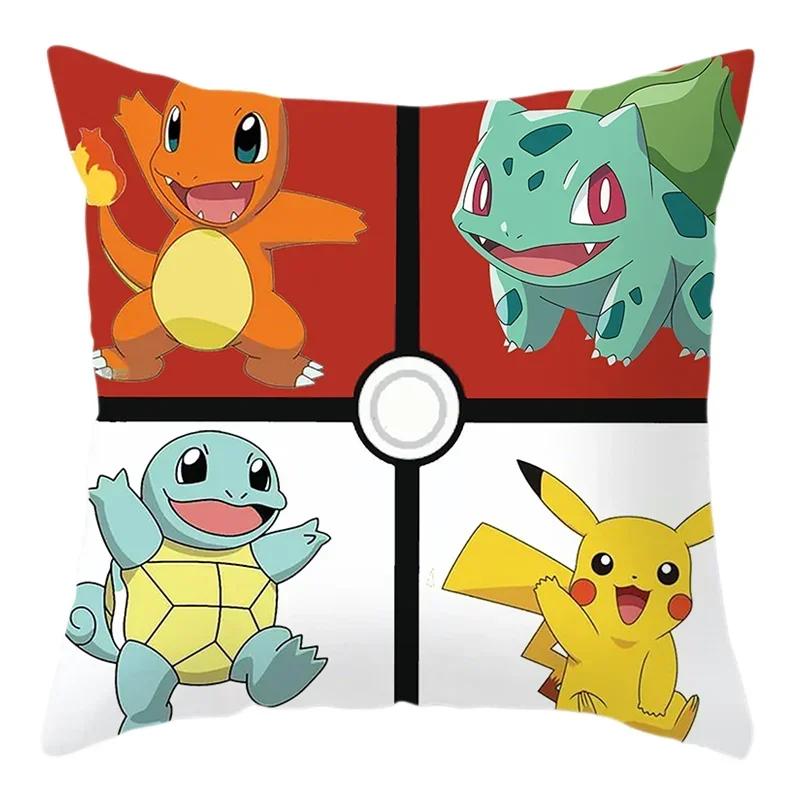 Cartoon Throw Pillow Covers Living Room Decoration Printed Sofa Cushion Cover Polyester Soft Pillowcase