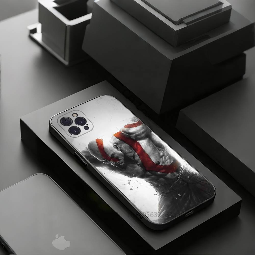 

G-God OF War K-Kratos Phone Case for iPhone 11Pro 13 12 11 Pro Max 16e 17 Air 16 15 14 Plus 11ProMax iPhone13PRO