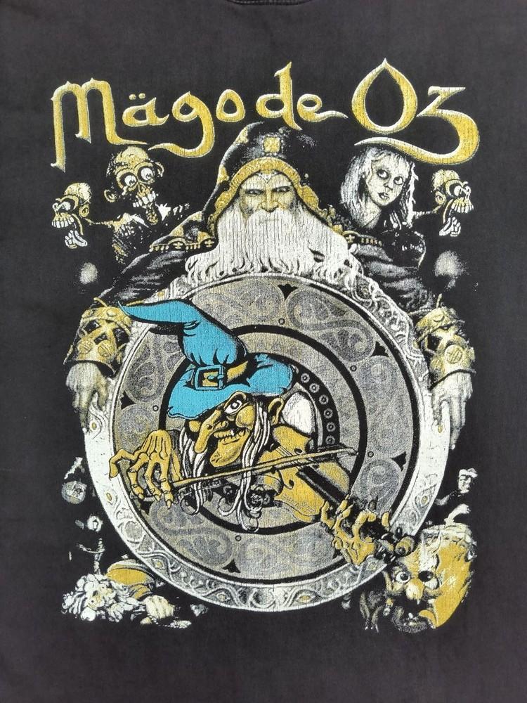 

Mago de Oz la Bruja 1998 Classic Style Black Cotton T shirt Unisex S5XL WA0456 Unisex T-Shirt S