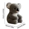 Superweiches Koala-Plüschtier Realistisches Koala-Plüschtier Haustier-Kuscheltier Umarmbar Heim-Nachttischdeko Feiertags-Geburtstagsgeschenk für Kinder