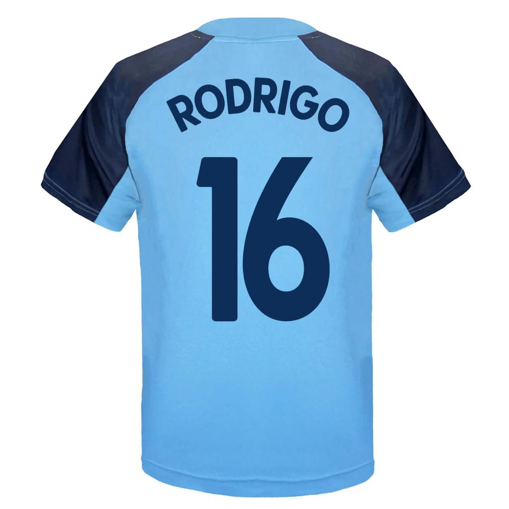 Manchester City FC Boys Rodrigo 16 Polyester T-Shirt