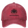 Punk The Offspring Black Logo Washed Baseball Cap Rock Music Band Trucker Dad Hat Unisex Adult Outdoor Sport SunProof Snapback Cap