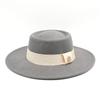 Hat Women'S Season Versatile Wool British Vintage French Celebrity Winter Felt Hat Hepburn Jazz Top Hat