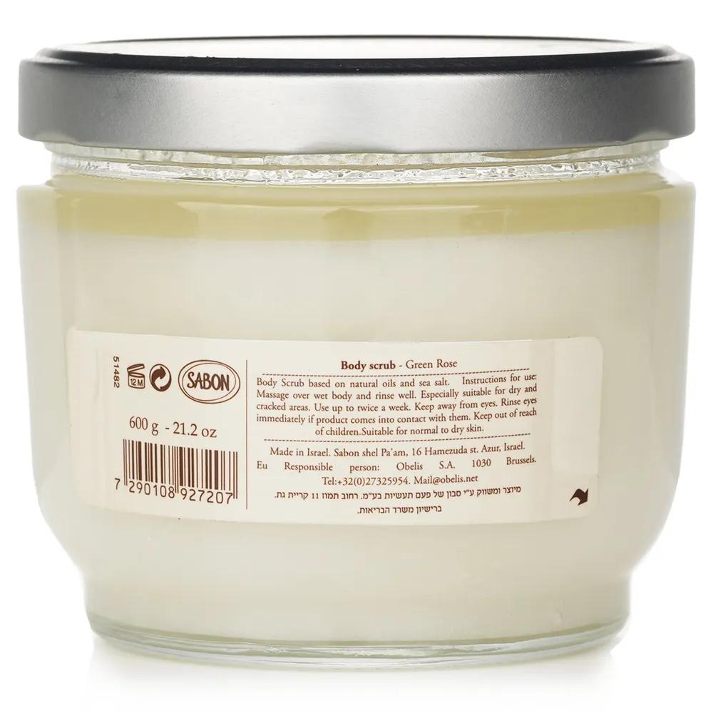 Sabon Body Scrub Green Rose 600g/21.2oz