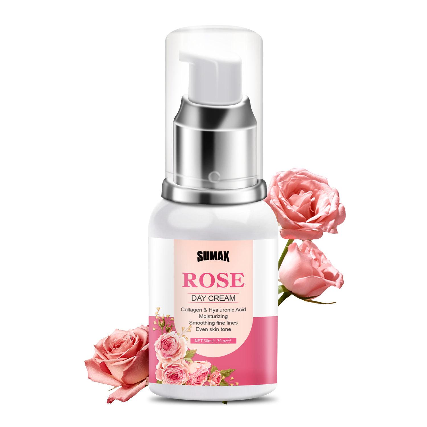 

50 мл Белая Прессованная Бутылка Розовый Крем для Лица Mooth Нежный Сияющий и Полупрозрачный Быстрое Впитывание Кожей Ретинол Антивозрастная Сыворотка 1 bottle